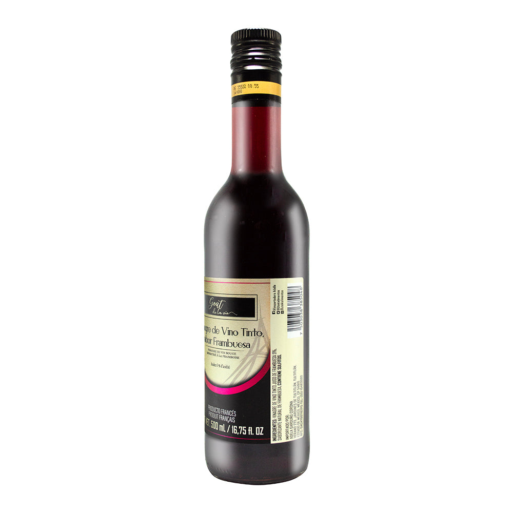 Vinagre de Vino Tinto Sabor Frambuesa